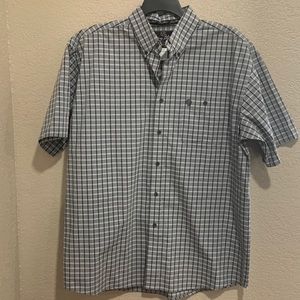 NWOT George Straight By Wrangler Men’s Button Down